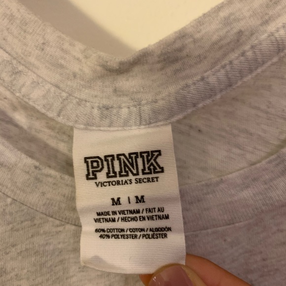 Gray tank top from PINK - Picture 2 of 2